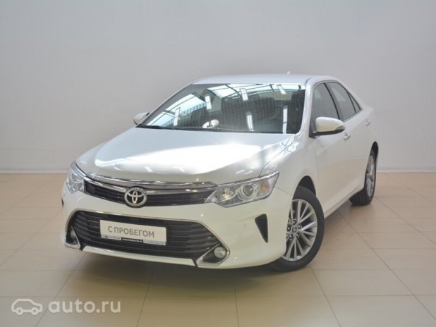 Автомобиль Toyota, Camry, 2016 года, AT, пробег 43508 км