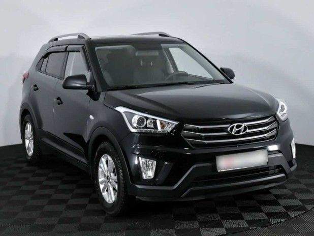 Автомобиль Hyundai, Creta, 2017 года, AT, пробег 73809 км