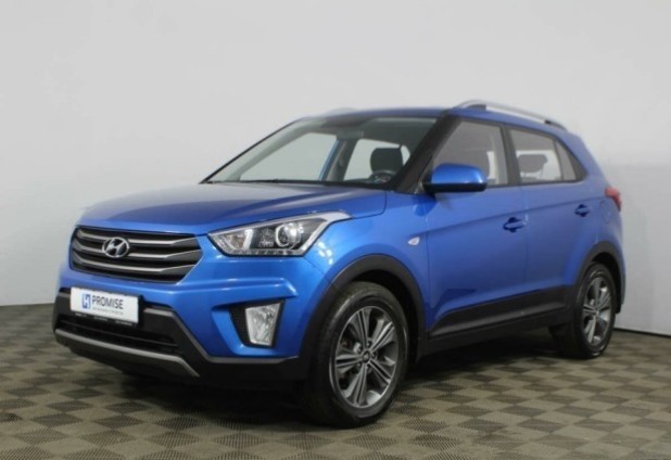 Автомобиль Hyundai, Creta, 2017 года, AT, пробег 61671 км