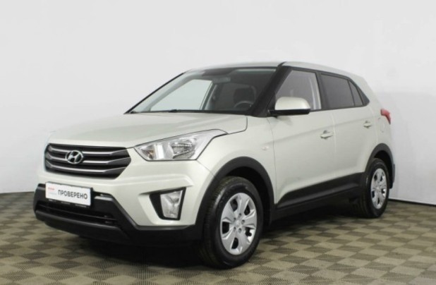 Автомобиль Hyundai, Creta, 2017 года, AT, пробег 21129 км