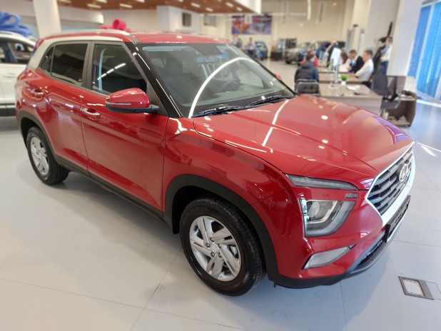 Автомобиль Hyundai, Creta, 2021 года, AT, пробег 3456 км