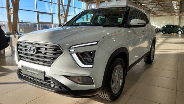 Автомобиль Hyundai, Creta, 2021 года, AT, пробег 12734 км