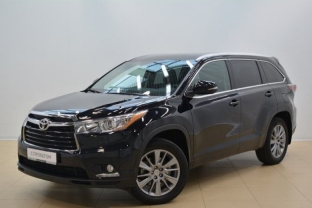 Автомобиль Toyota, Highlander, 2014 года, AT, пробег 76055 км