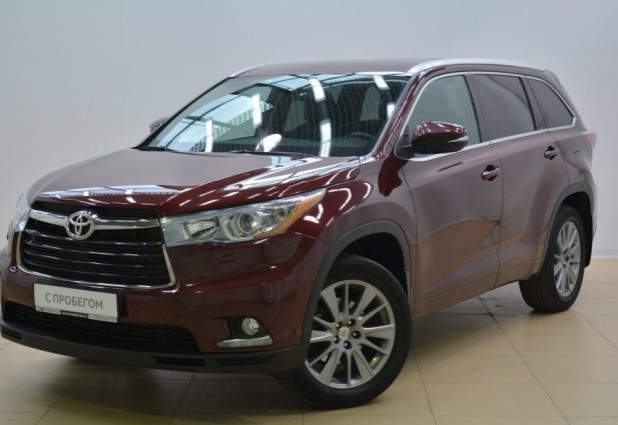 Автомобиль Toyota, Highlander, 2014 года, AT, пробег 67167 км