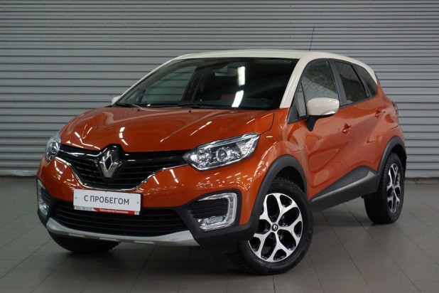 Автомобиль Renault, Kaptur, 2016 года, AT, пробег 65854 км