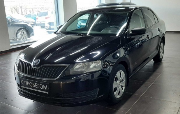 Автомобиль Skoda, Rapid, 2017 года, МТ, пробег 122494 км