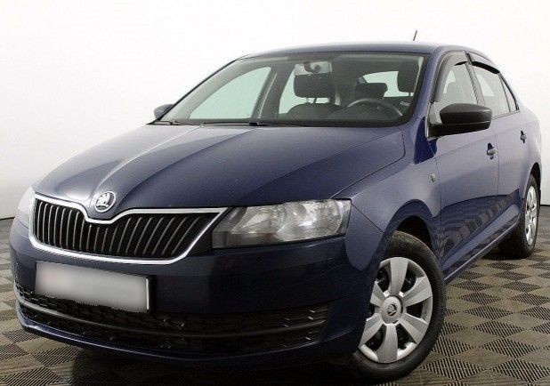 Автомобиль Skoda, Rapid, 2015 года, Робот, пробег 105854 км