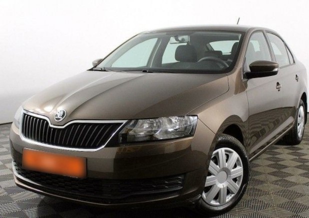 Автомобиль Skoda, Rapid, 2018 года, Робот, пробег 16883 км