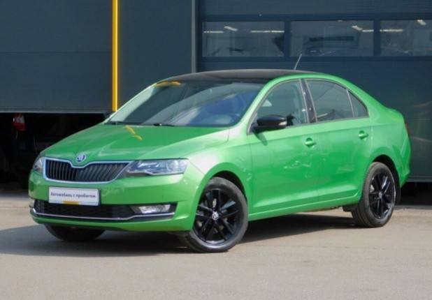 Автомобиль Skoda, Rapid, 2018 года, Робот, пробег 14072 км