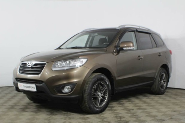 Автомобиль Hyundai, Santa Fe, 2010 года, AT, пробег 110380 км