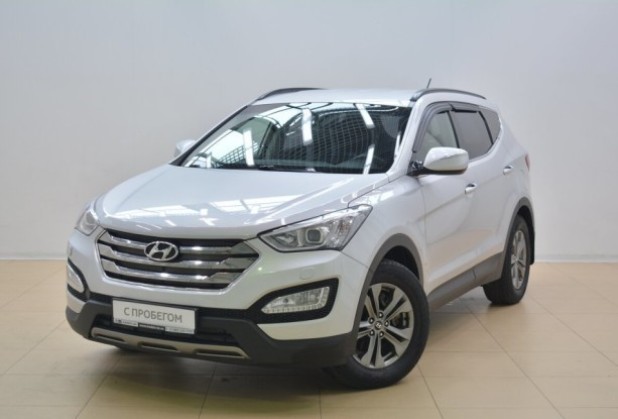 Автомобиль Hyundai, Santa Fe, 2012 года, AT, пробег 100580 км