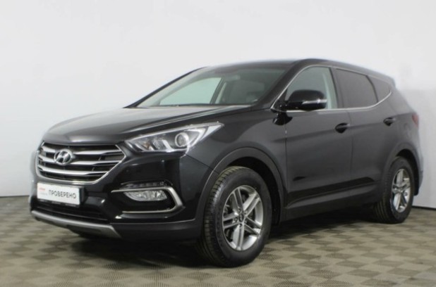 Автомобиль Hyundai, Santa Fe, 2017 года, AT, пробег 33375 км