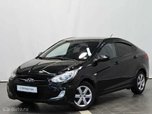 Автомобиль Hyundai, Solaris, 2012 года, AT, пробег 58346 км