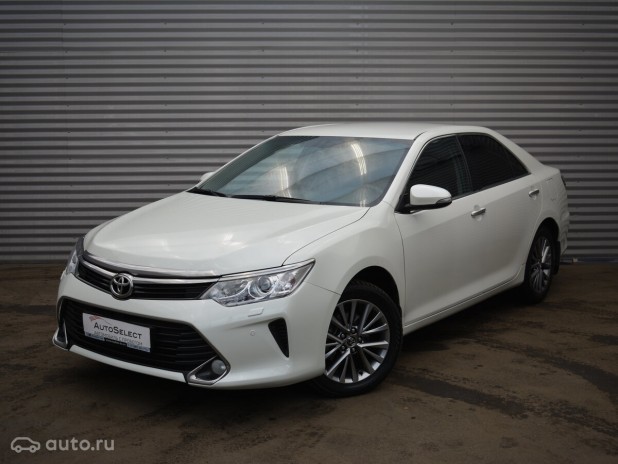 Автомобиль Toyota, Camry, 2016 года, AT, пробег 87390 км