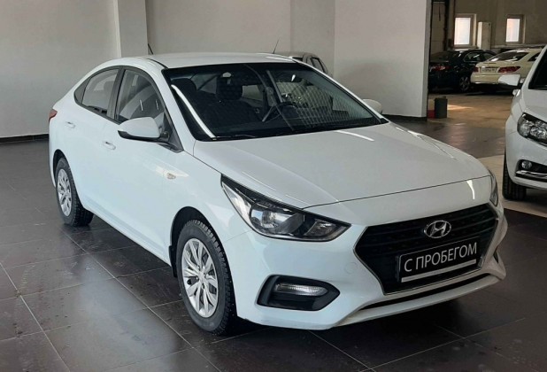 Автомобиль Hyundai, Solaris, 2019 года, AT, пробег 23403 км