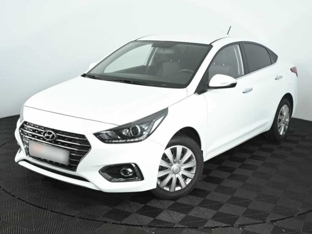 Автомобиль Hyundai, Solaris, 2019 года, AT, пробег 13012 км