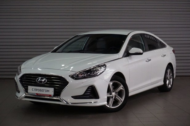 Автомобиль Hyundai, Sonata, 2017 года, AT, пробег 75890 км