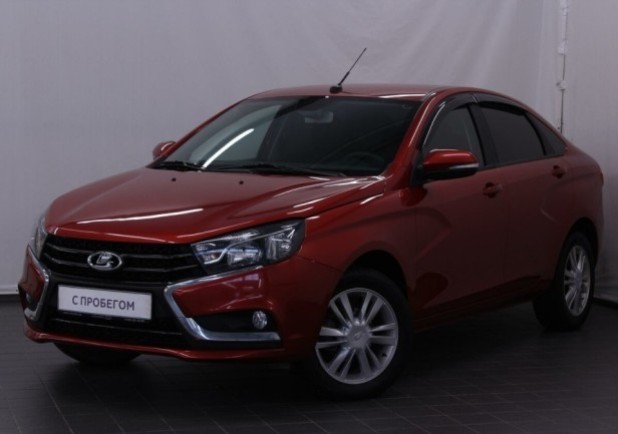 Автомобиль Lada, Vesta, 2016 года, МТ, пробег 72285 км