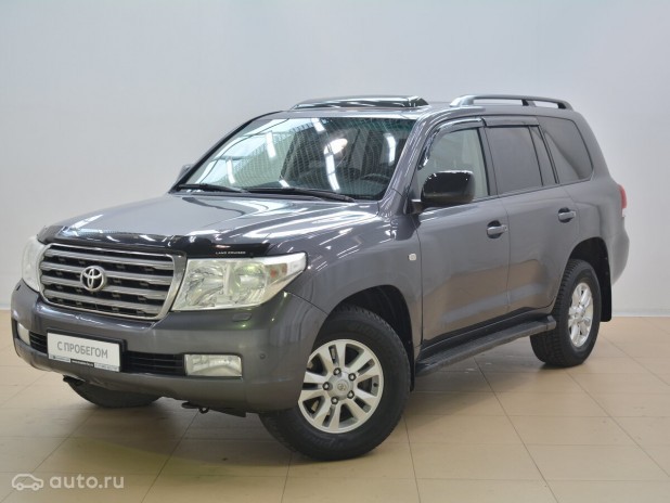 Автомобиль Toyota, Land Cruiser, 2008 года, AT, пробег 216143 км