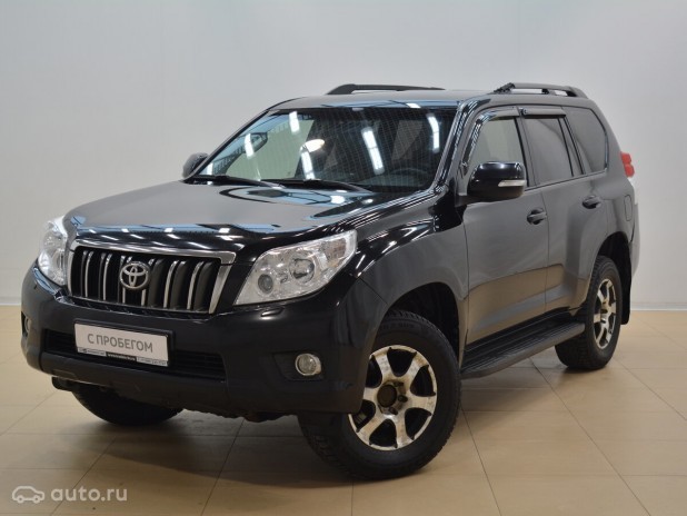 Автомобиль Toyota, Land Cruiser Prado, 2011 года, AT, пробег 174418 км