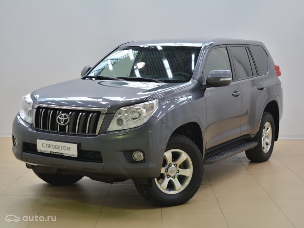 Автомобиль Toyota, Land Cruiser Prado, 2011 года, AT, пробег 231062 км