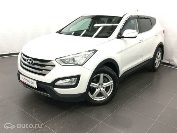 Автомобиль Hyundai, Santa Fe, 2012 года, AT, пробег 123415 км