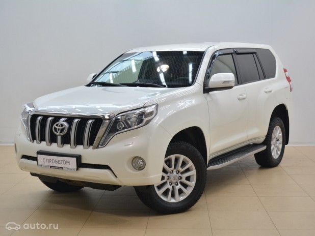 Автомобиль Toyota, Land Cruiser Prado, 2014 года, AT, пробег 180254 км