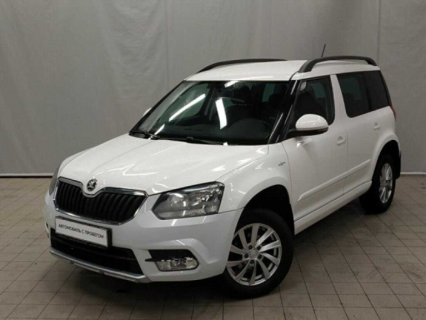 Автомобиль Skoda, Yeti, 2015 года, Робот, пробег 95873 км